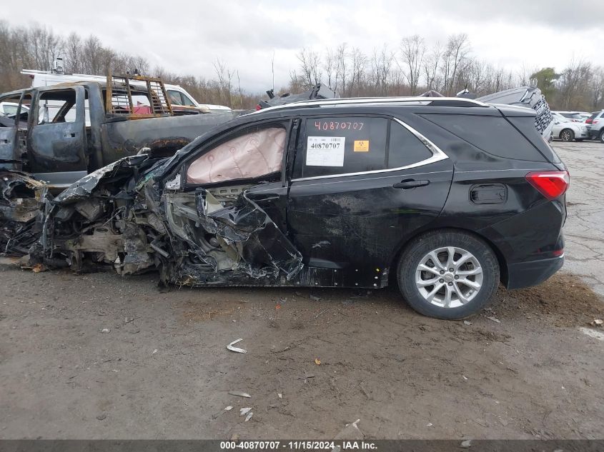 2020 Chevrolet Equinox Fwd Lt 1.5L Turbo VIN: 2GNAXKEV3L6116361 Lot: 40870707