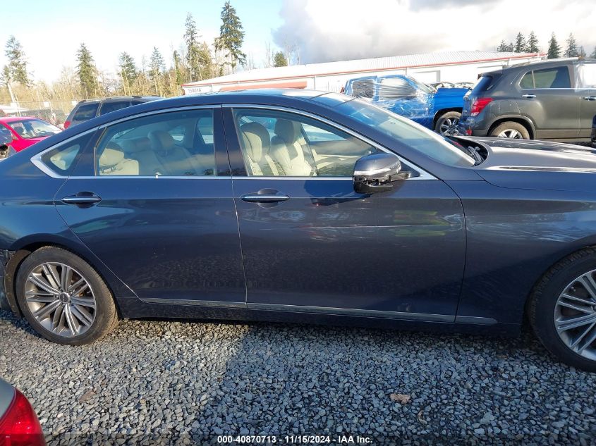 2018 Genesis G80 3.8 VIN: KMHGN4JE7JU215740 Lot: 40870713