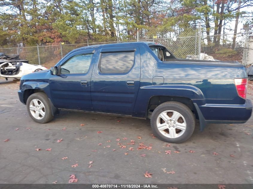 2010 Honda Ridgeline Rtl VIN: 5FPYK1F59AB002443 Lot: 40870714