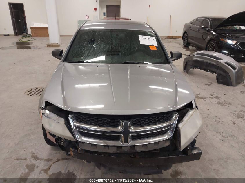 2014 Dodge Avenger Se VIN: 1C3CDZAG9EN218342 Lot: 40870732