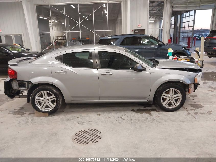 2014 Dodge Avenger Se VIN: 1C3CDZAG9EN218342 Lot: 40870732