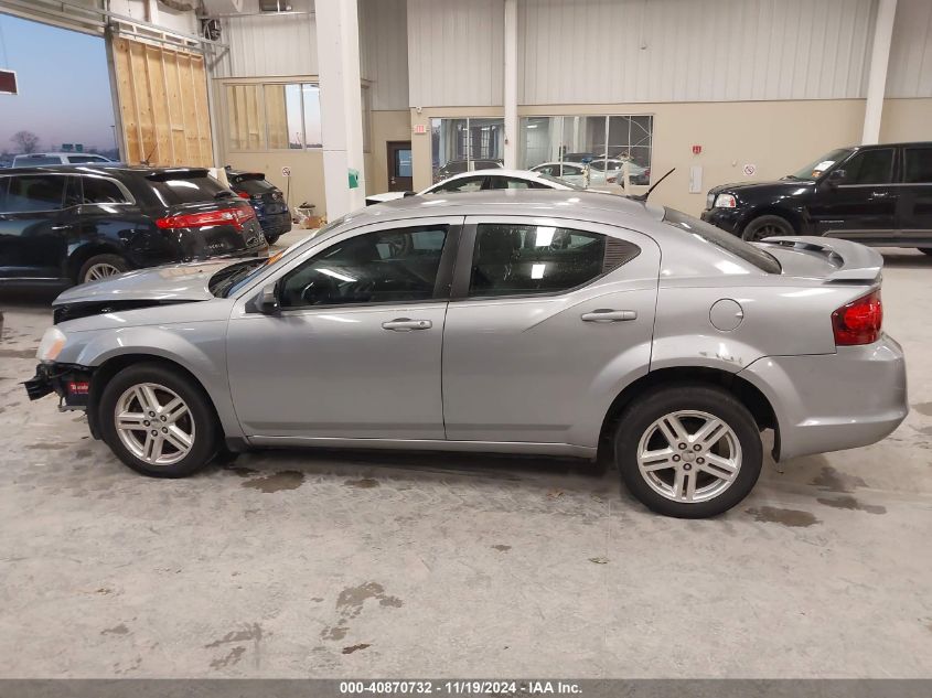 2014 Dodge Avenger Se VIN: 1C3CDZAG9EN218342 Lot: 40870732