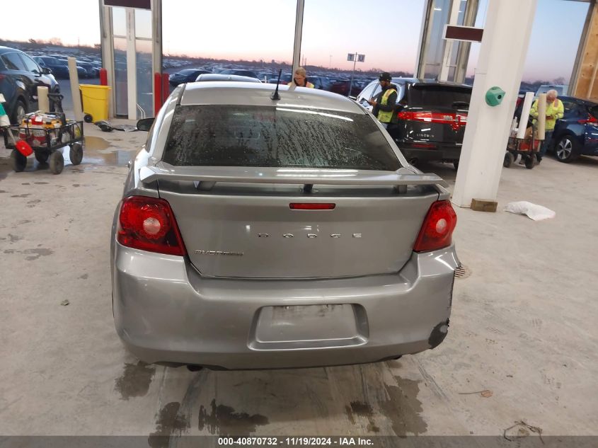2014 DODGE AVENGER SE - 1C3CDZAG9EN218342