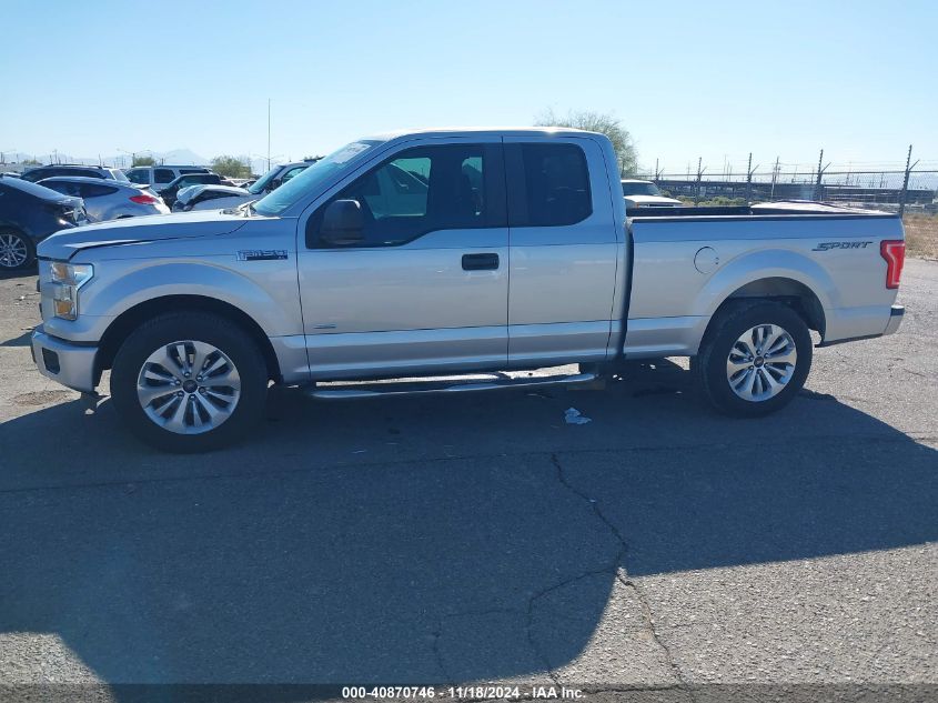 2016 Ford F-150 Xl VIN: 1FTEX1CP3GKE86303 Lot: 40870746