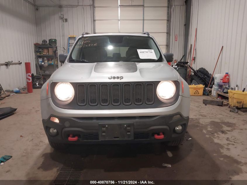 2015 Jeep Renegade Trailhawk VIN: ZACCJBCT0FPB57237 Lot: 40870756