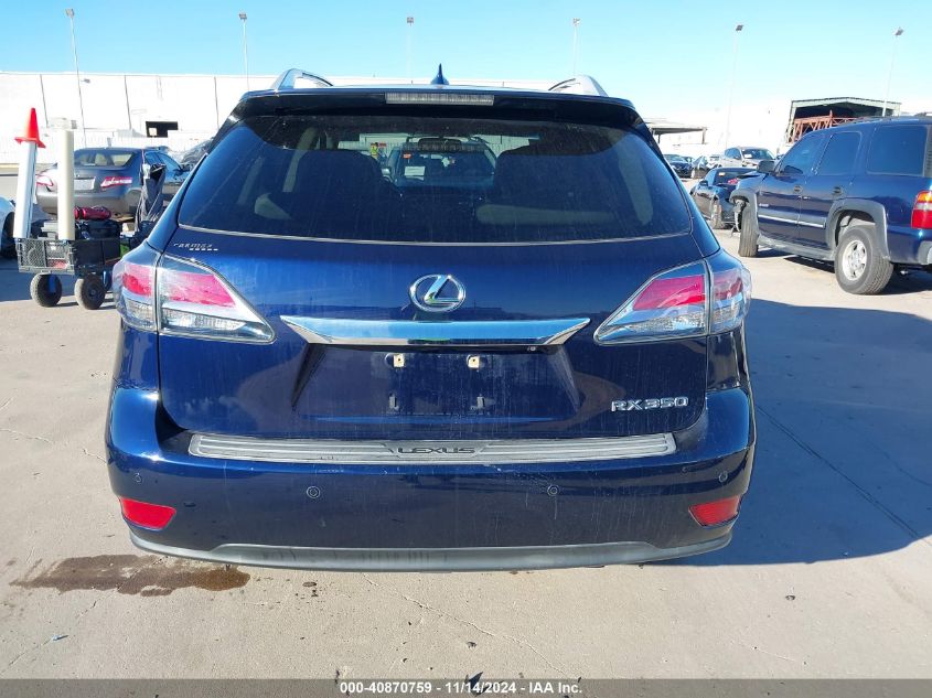 2015 Lexus Rx 350 VIN: 2T2ZK1BA0FC150939 Lot: 40870759