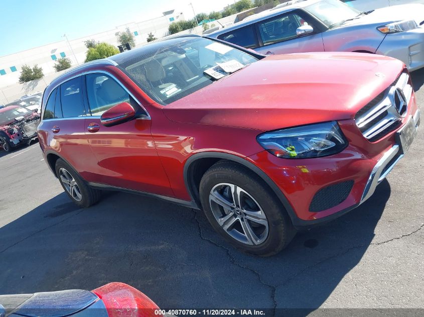 2019 MERCEDES-BENZ GLC 300 - WDC0G4JB3KF512431