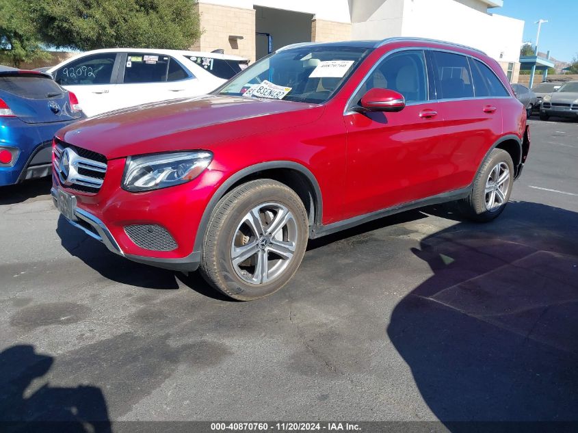 2019 Mercedes-Benz Glc 300 VIN: WDC0G4JB3KF512431 Lot: 40870760