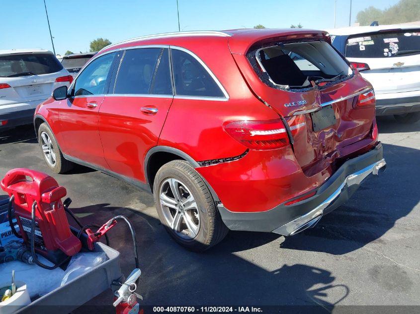 2019 MERCEDES-BENZ GLC 300 - WDC0G4JB3KF512431