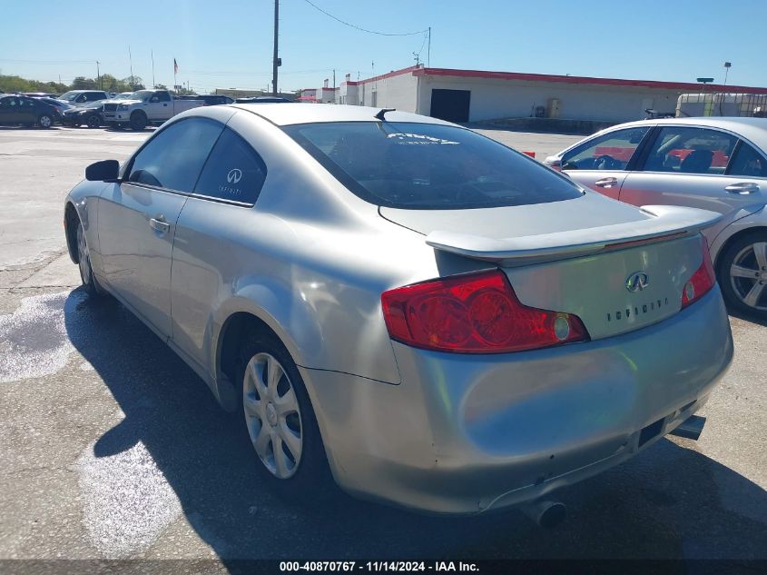 2004 Infiniti G35 VIN: JNKCV54E44M807118 Lot: 40870767