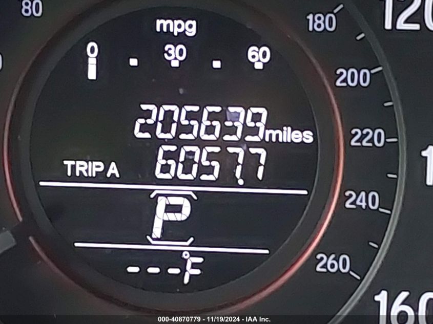 2016 HONDA ACCORD VIN: 1HGCT2B80GA002212