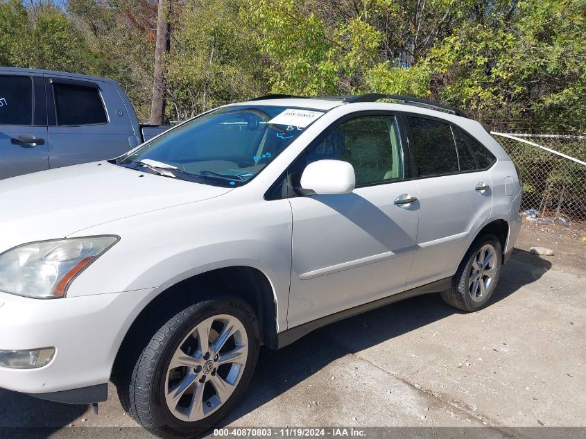 2009 Lexus Rx 350 VIN: 2T2GK31UX9C057395 Lot: 40870803