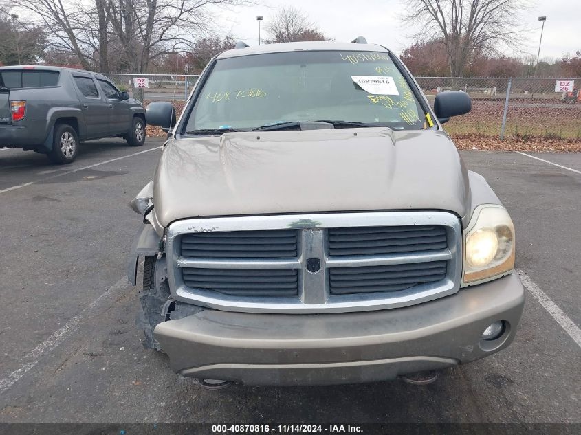 2005 Dodge Durango Slt VIN: 1D4HB48N15F578510 Lot: 40870816