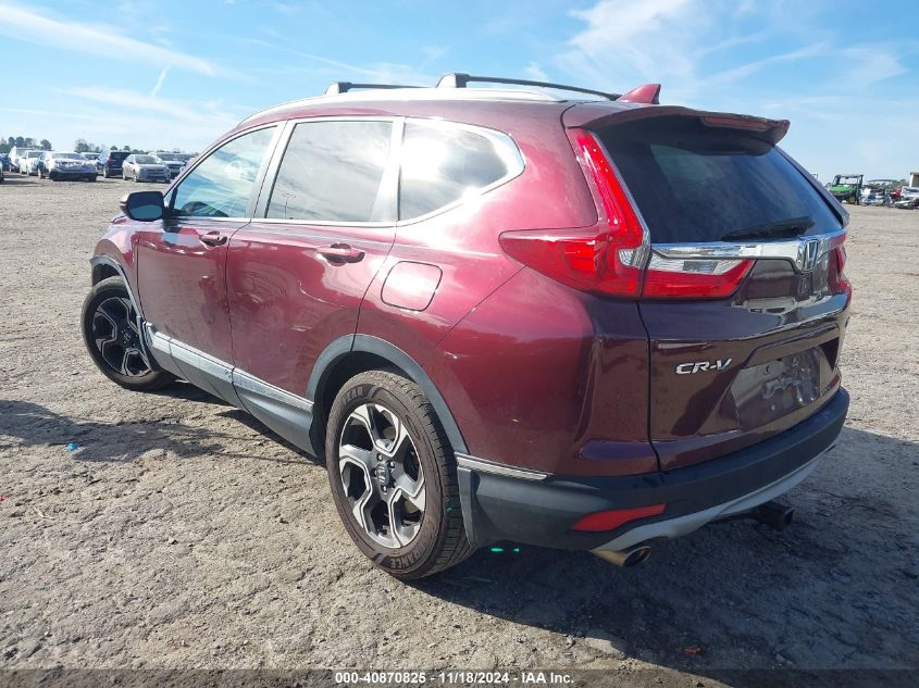 2017 Honda Cr-V Touring VIN: 2HKRW2H91HH674645 Lot: 40870825