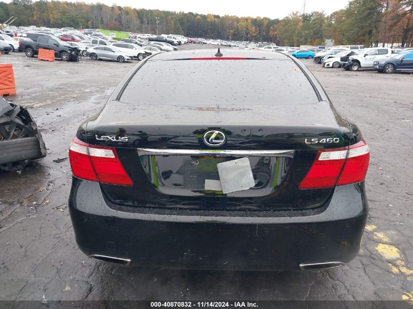 2007 Lexus Ls 460 VIN: JTHBL46F175023561 Lot: 40870832