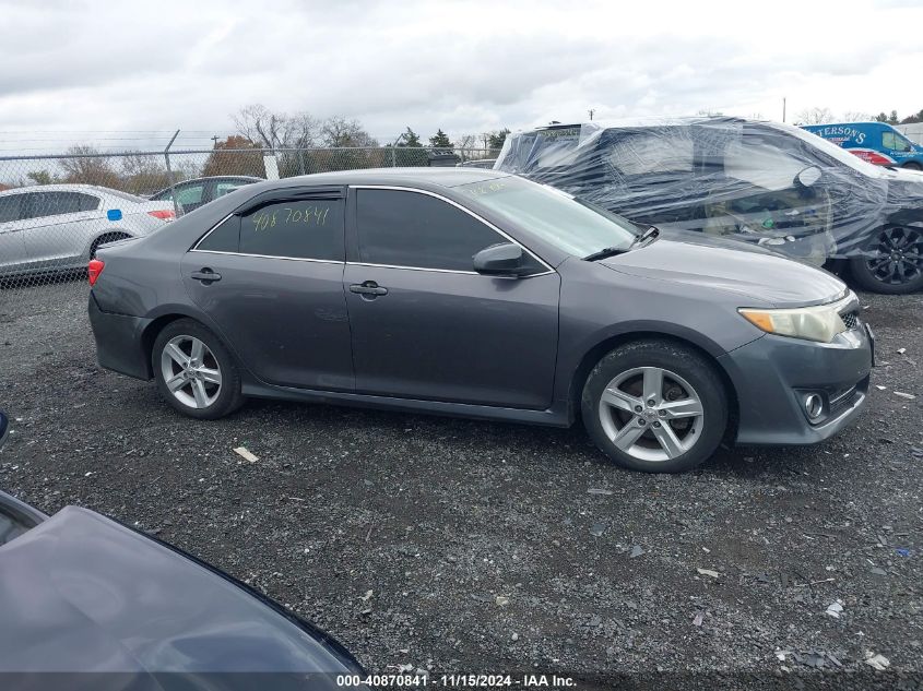 2014 Toyota Camry Se VIN: 4T1BF1FK0EU809676 Lot: 40870841