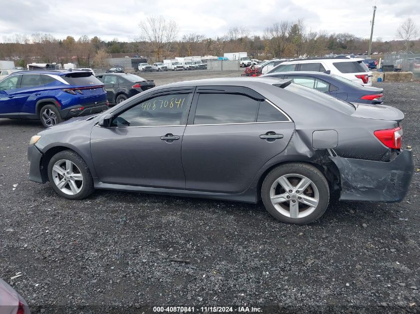 2014 Toyota Camry Se VIN: 4T1BF1FK0EU809676 Lot: 40870841