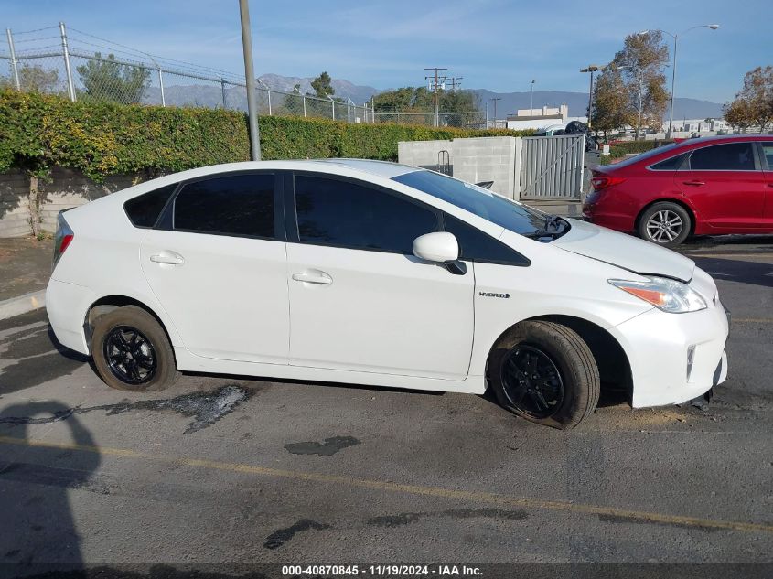 2013 Toyota Prius Four VIN: JTDKN3DUXD1681132 Lot: 40870845