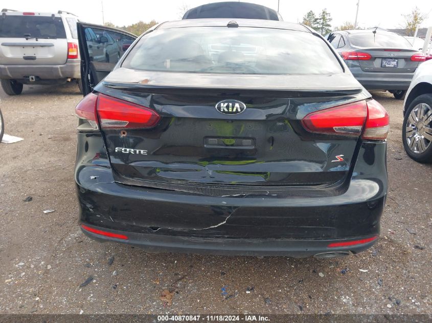 2017 Kia Forte S VIN: 3KPFL4A73HE022243 Lot: 40870847