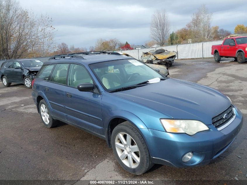 2006 Subaru Outback 2.5I VIN: 4S4BP61C866300869 Lot: 40870862