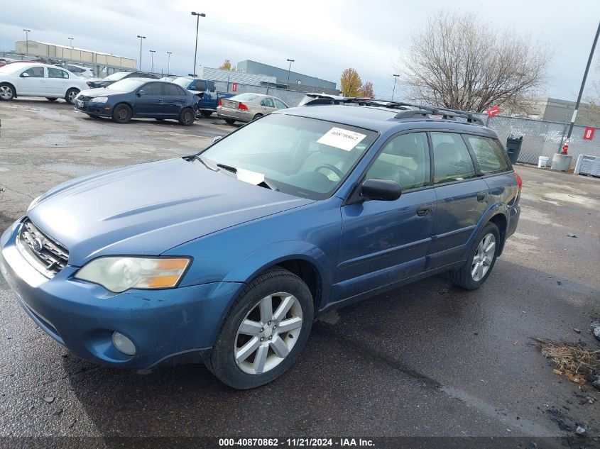 2006 Subaru Outback 2.5I VIN: 4S4BP61C866300869 Lot: 40870862