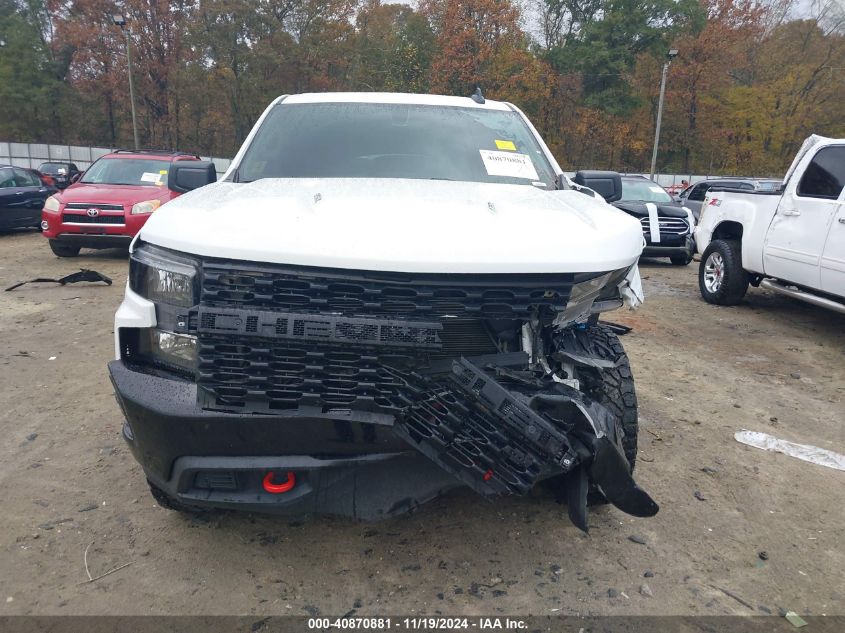 2022 Chevrolet Silverado 1500 Ltd 4Wd Short Bed Custom Trail Boss VIN: 1GCPYCEL2NZ135382 Lot: 40870881