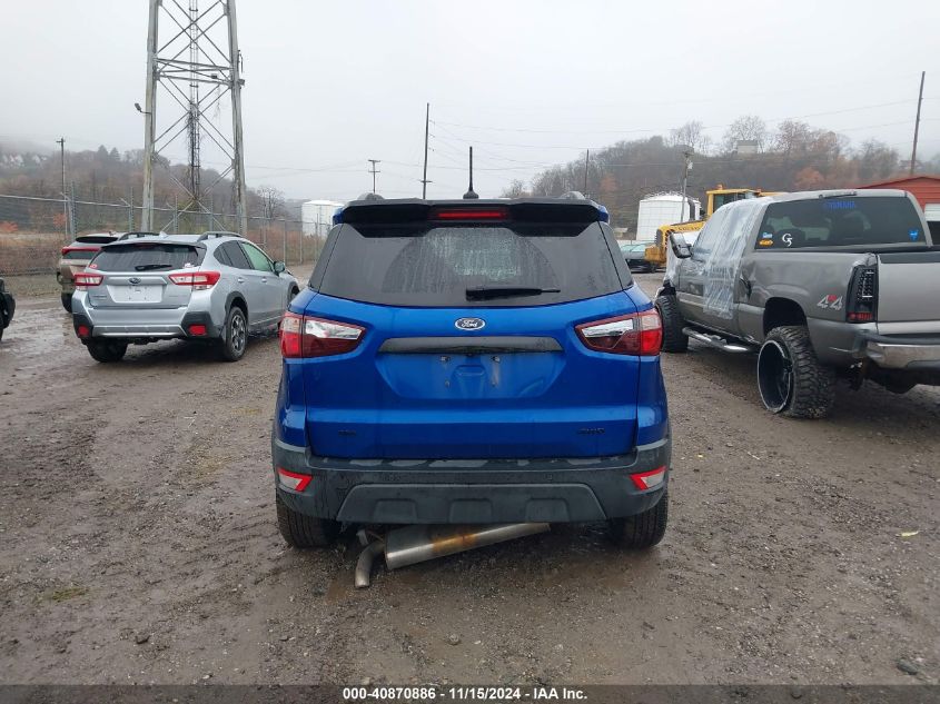 2021 Ford Ecosport Ses VIN: MAJ6S3JL2MC452430 Lot: 40870886