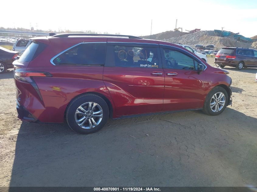 2022 Toyota Sienna Xse VIN: 5TDDSKFCXNS046982 Lot: 40870901