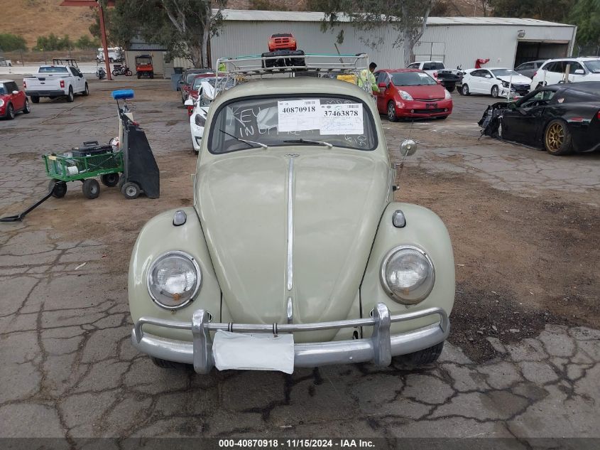 1963 Volkswagen Beetle VIN: 5051902 Lot: 40870918