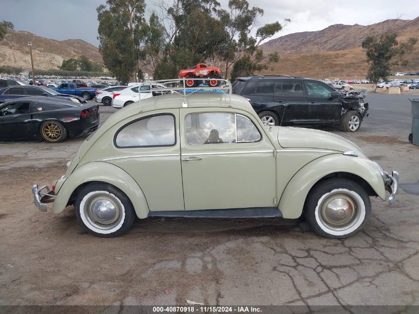 1963 Volkswagen Beetle VIN: 5051902 Lot: 40870918