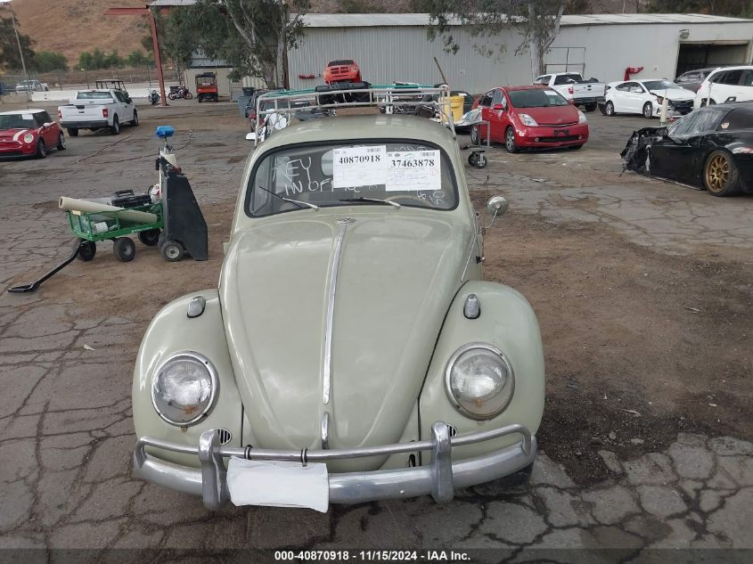 1963 Volkswagen Beetle VIN: 5051902 Lot: 40870918