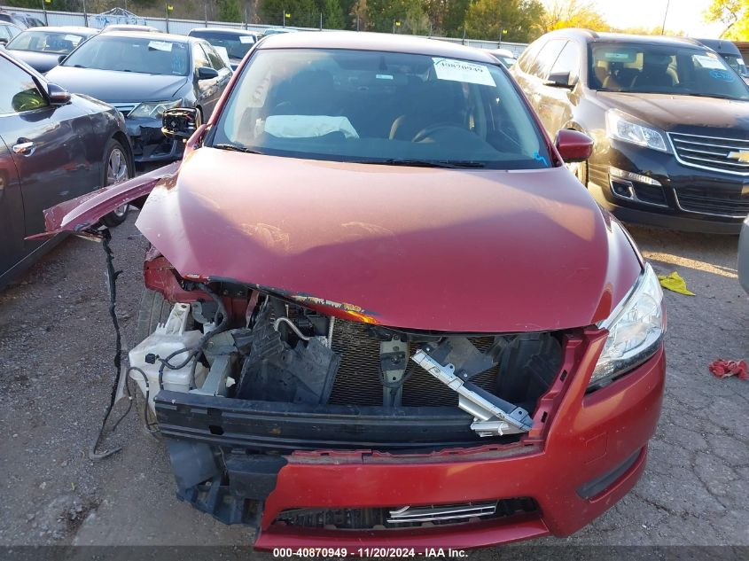 2015 Nissan Sentra Sv VIN: 3N1AB7AP2FL680534 Lot: 40870949