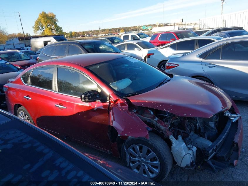 2015 Nissan Sentra Sv VIN: 3N1AB7AP2FL680534 Lot: 40870949