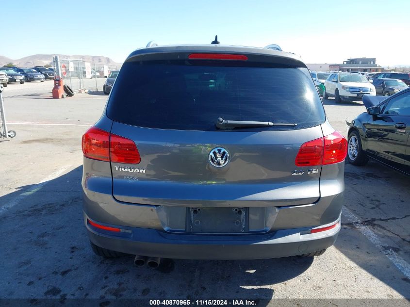 2012 Volkswagen Tiguan Se VIN: WVGAV7AX5CW005573 Lot: 40870965