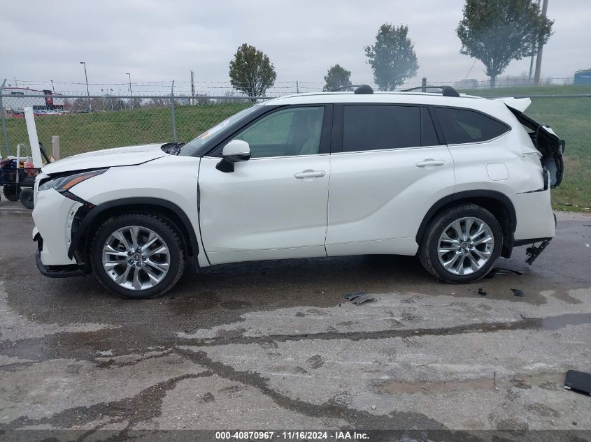 2021 Toyota Highlander Limited VIN: 5TDDZRBHXMS530798 Lot: 40870967