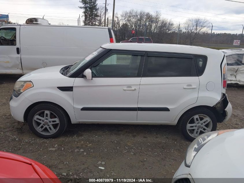 2011 Kia Soul + VIN: KNDJT2A28B7297794 Lot: 40870979