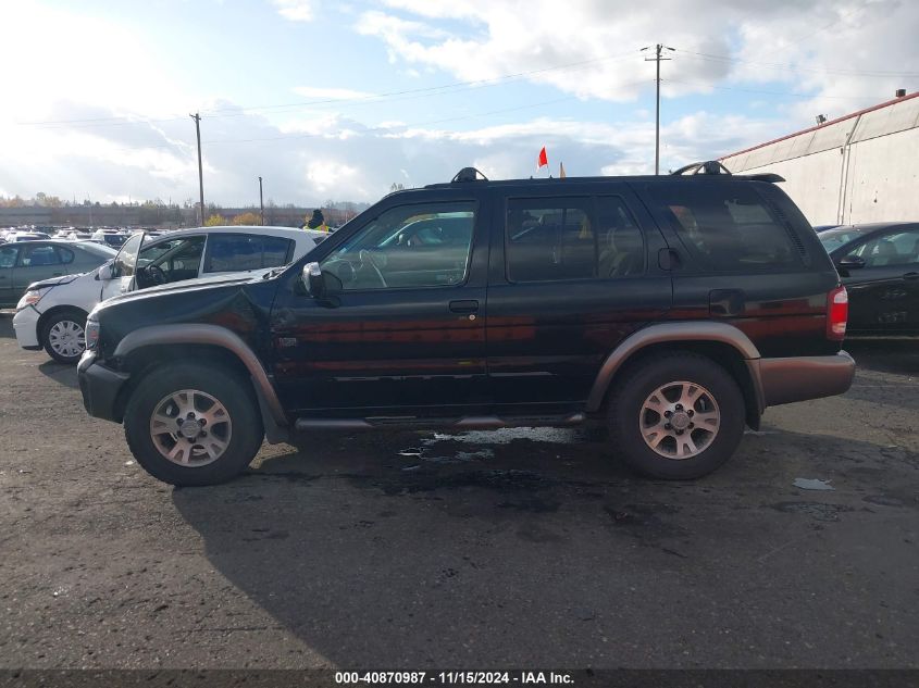 1999 Nissan Pathfinder Le/Se/Xe VIN: JN8AR07Y8XW358822 Lot: 40870987