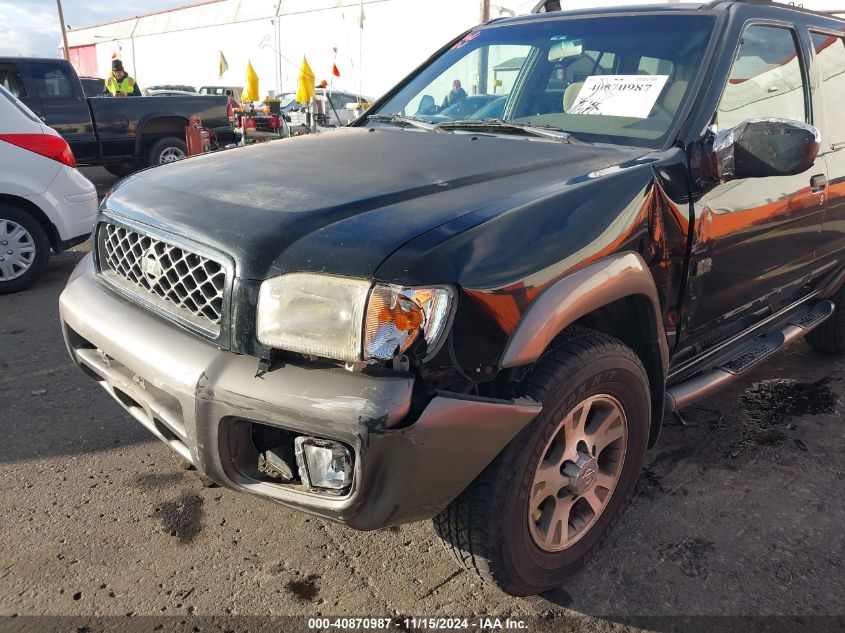 1999 Nissan Pathfinder Le/Se/Xe VIN: JN8AR07Y8XW358822 Lot: 40870987