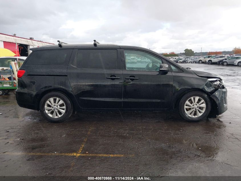 2017 Kia Sedona Lx VIN: KNDMB5C10H6251946 Lot: 40870988