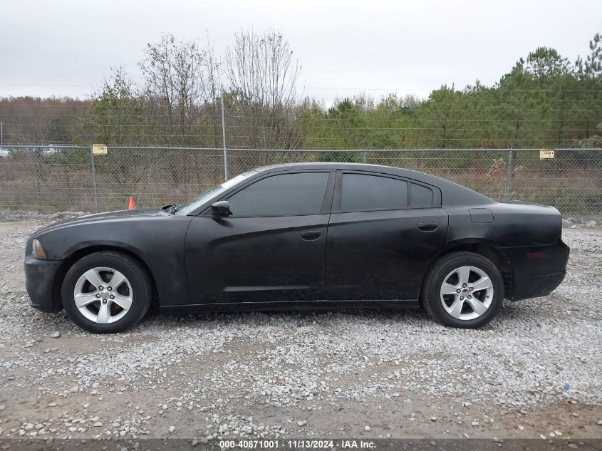 2014 Dodge Charger Se VIN: 2C3CDXBG9EH267620 Lot: 40871001