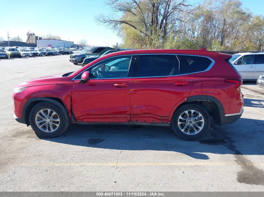 2019 Hyundai Santa Fe Sel VIN: 5NMS33AD4KH011931 Lot: 40871003