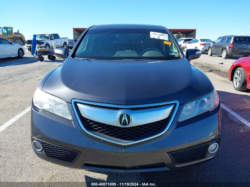 2013 Acura Rdx VIN: 5J8TB4H52DL001588 Lot: 40871009