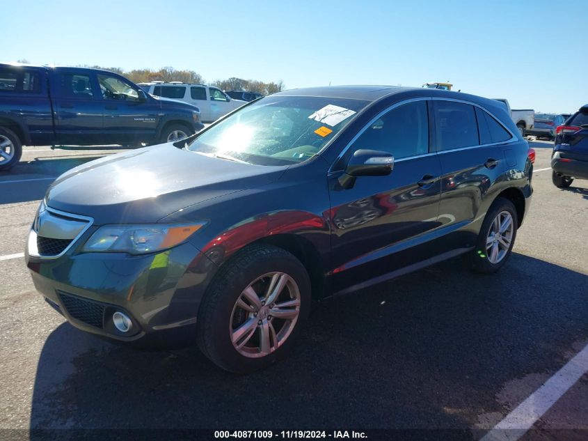 VIN 5J8TB4H52DL001588 2013 Acura RDX no.2