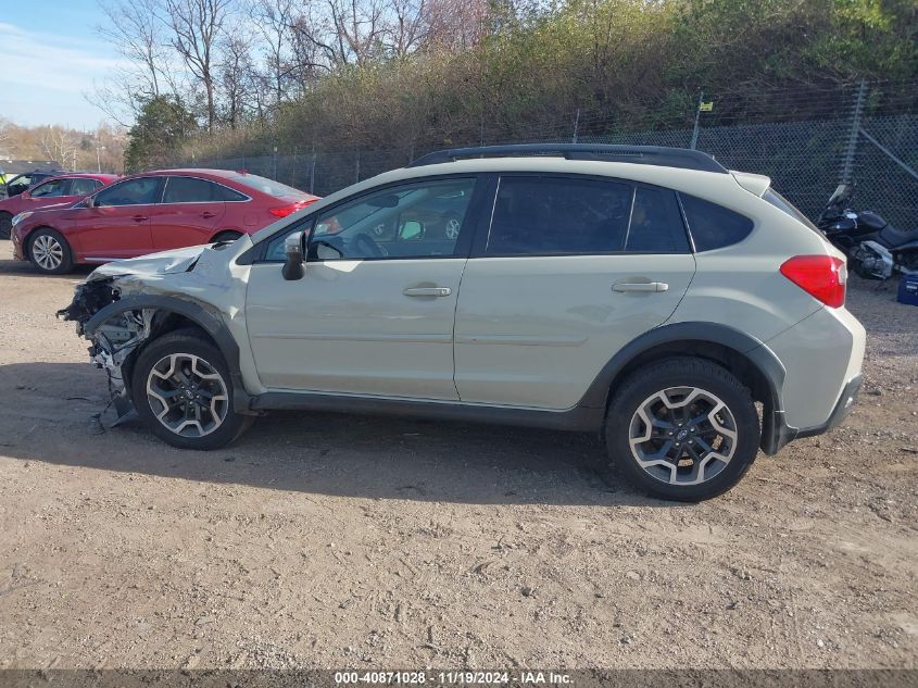 2016 Subaru Crosstrek 2.0I Limited VIN: JF2GPANC7G8337474 Lot: 40871028