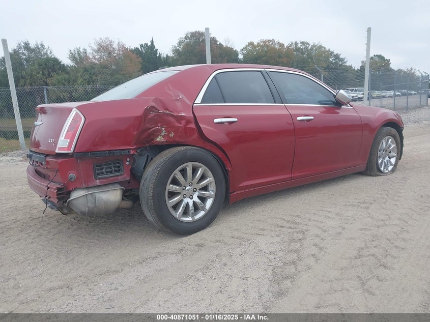 Vin: 2c3ccaet7ch311099, lot: 41360692, chrysler 300c 20124