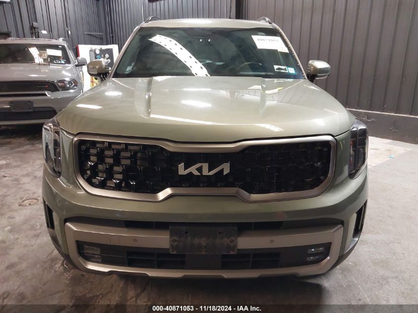 2023 Kia Telluride Sx Prestige X-Line VIN: 5XYP5DGC5PG352454 Lot: 40871053