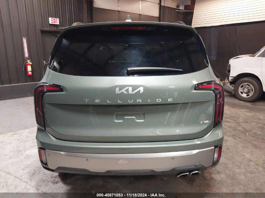 2023 Kia Telluride Sx Prestige X-Line VIN: 5XYP5DGC5PG352454 Lot: 40871053