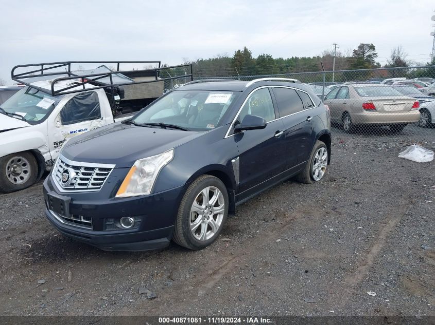 VIN 3GYFNCE33ES582802 2014 CADILLAC SRX no.2