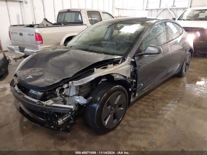 2023 Tesla Model 3 Rear-Wheel Drive VIN: 5YJ3E1EA0PF698028 Lot: 40871089