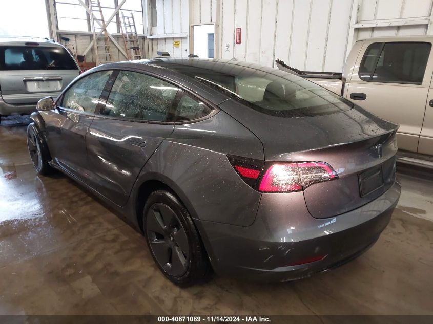 2023 Tesla Model 3 Rear-Wheel Drive VIN: 5YJ3E1EA0PF698028 Lot: 40871089